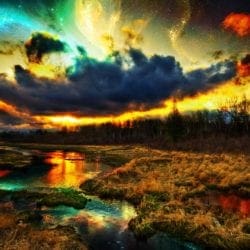 224686-digital_art-nature-river-clouds-stars-forest-colorful-landscape