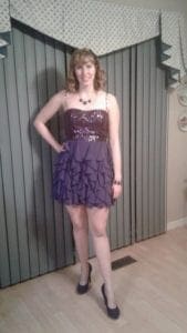 Purple dress resized