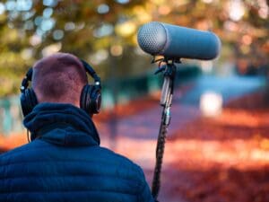 slate film sound recording set