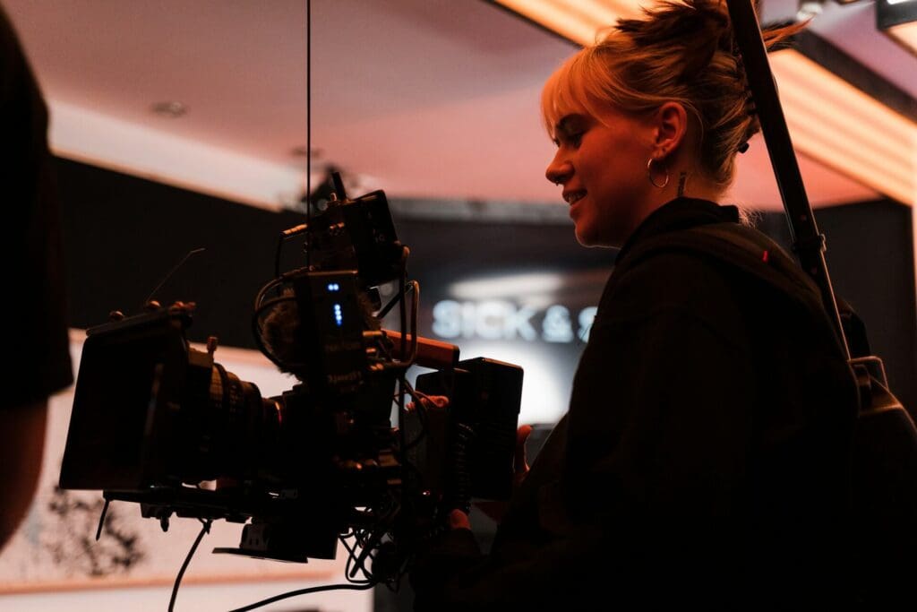 Cinematographer Shooting