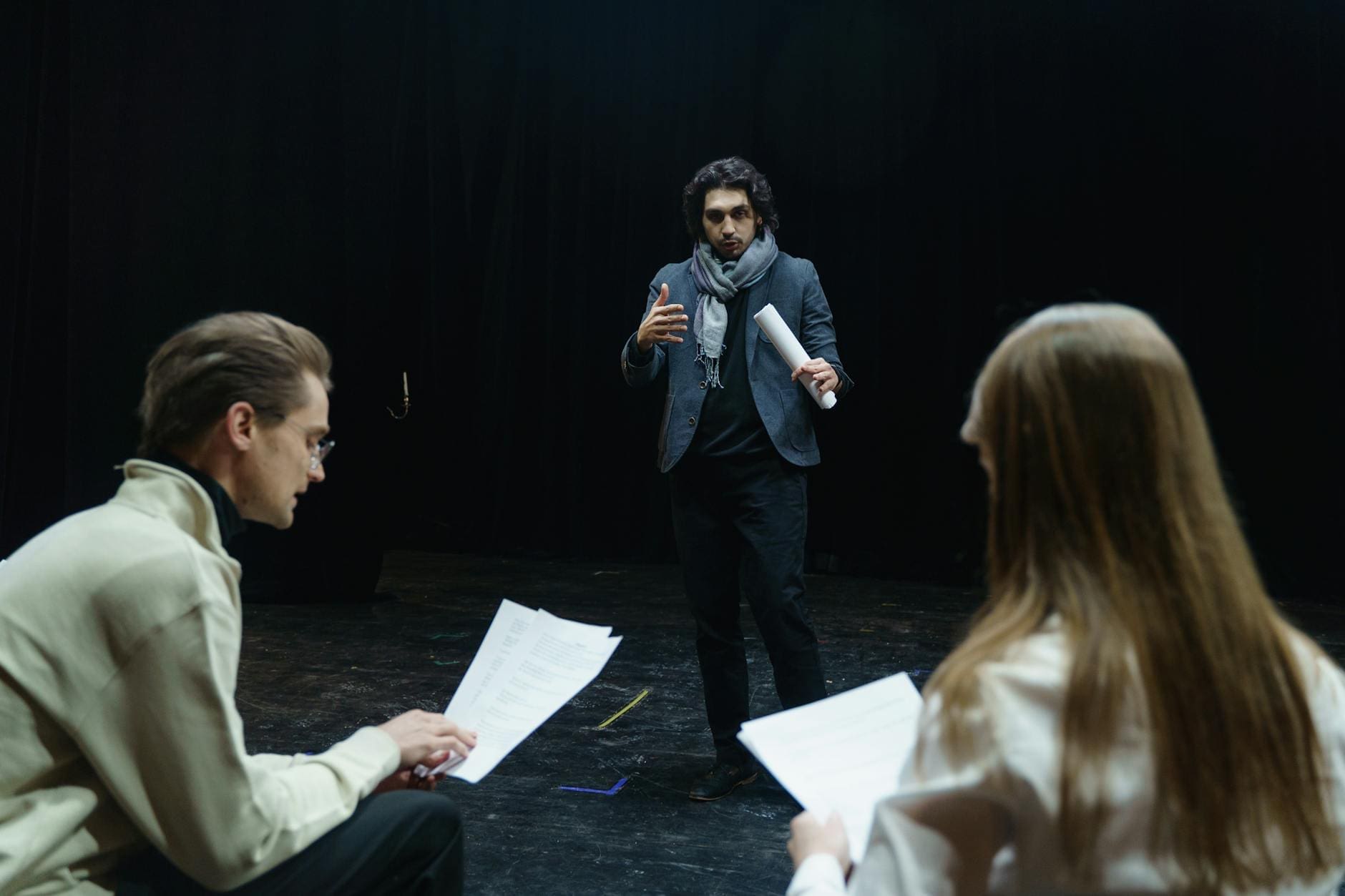 What Is a Long Take in Film? How Directors Use It and Why It Works 2 director actor rehearsal scene