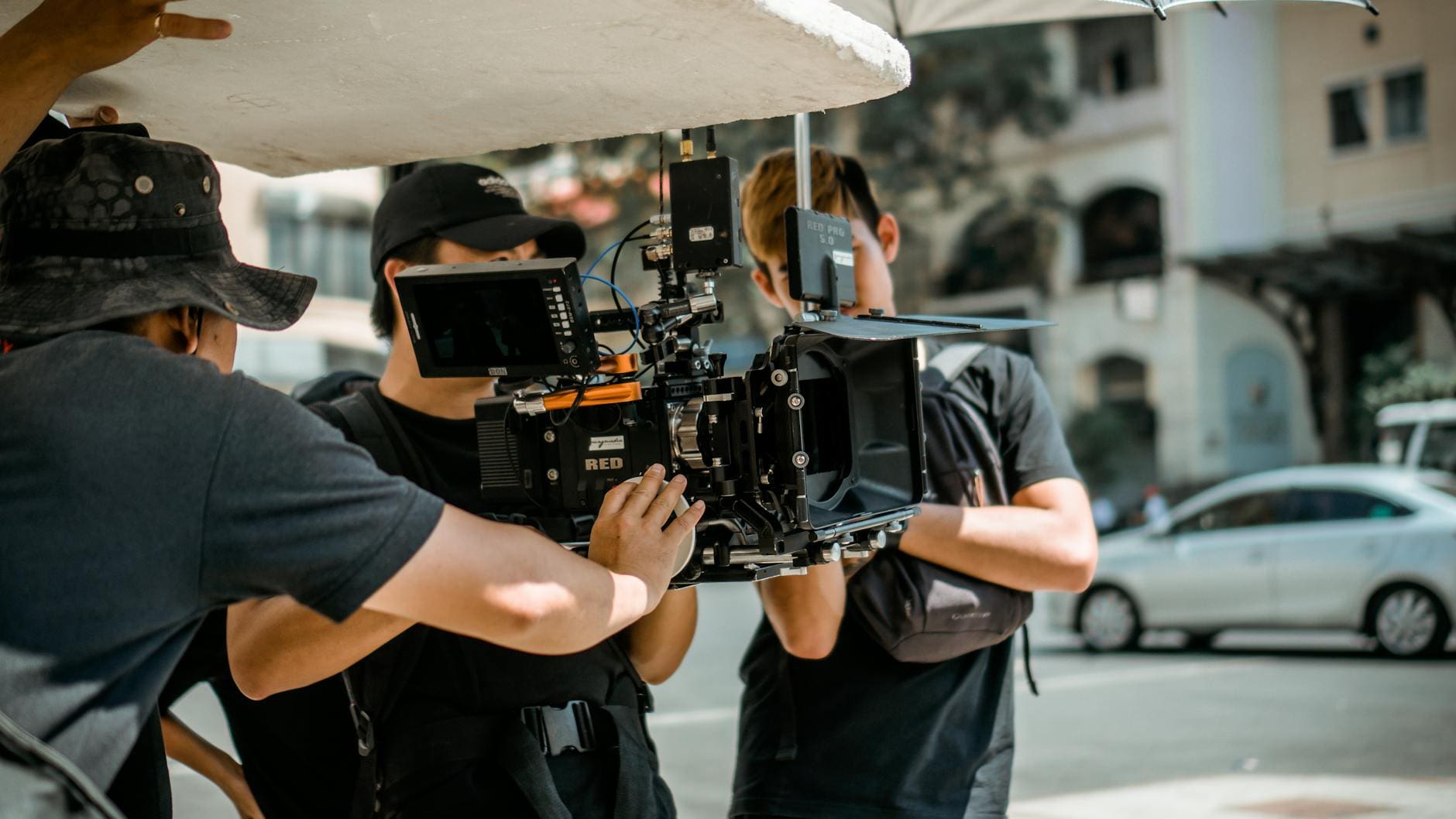 Best Camera for Filmmaking on a Budget in 2026: Sony ZV-E10 II vs Blackmagic Pocket 6K vs Canon R50 2 film crew on set camera