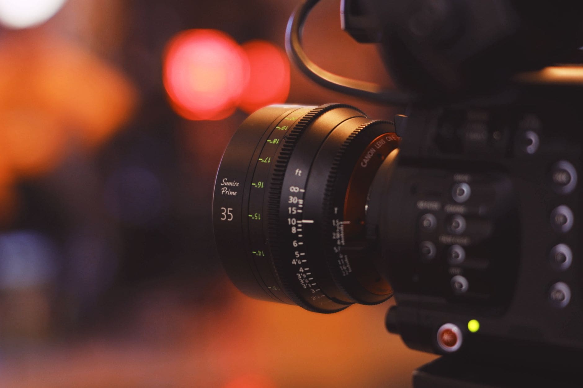 Best Cinematography Equipment for Beginners in 2026: Cameras, Lenses, and Accessories That Actually Matter 1 cinema lens close up