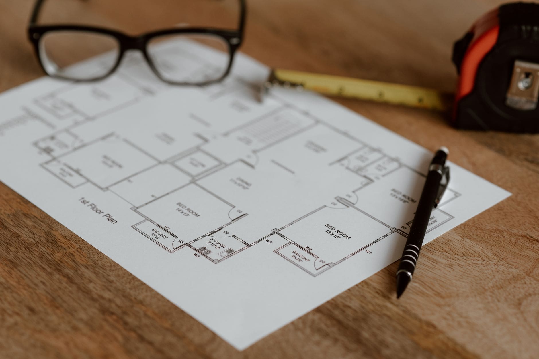 architect floor plan drawing
